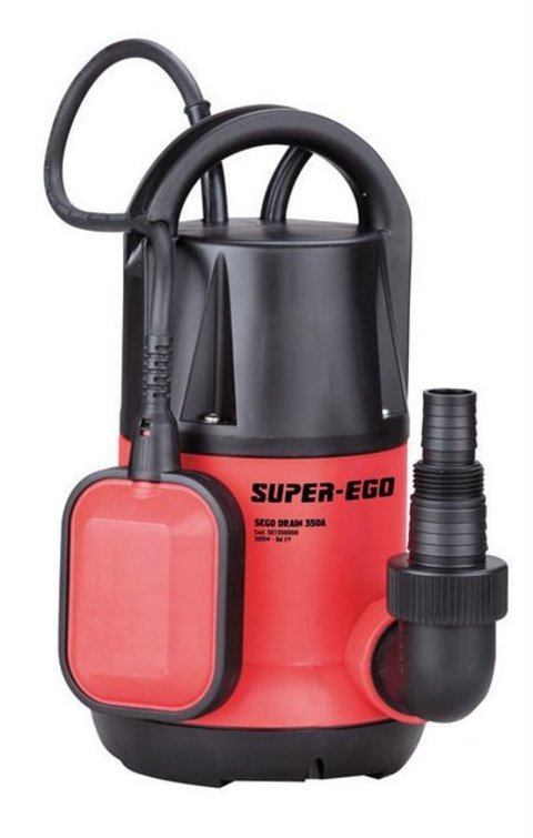 Bomba sumergible para aguas sucias 750 W 13.500 l/h - SUPER-EGO BTS-135 -  SIA Suministros