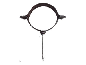 ABRAZADERA CANALON PRELACADO MARRON 80