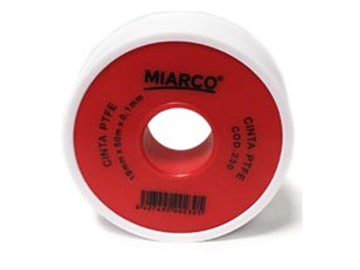 ROLLO TEFLON 25mm.x50mts.0,1mm.MIARCO