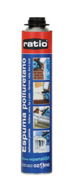 ESPUMA POLIURETANO 750ml PISTOLA RATIO