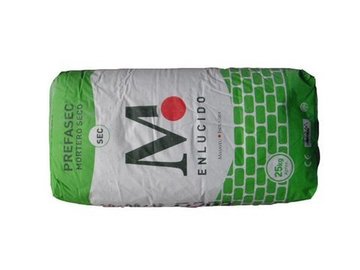 25 Kg MORTERO ENLUCIDO BLANCO HIDROFUGO R630B