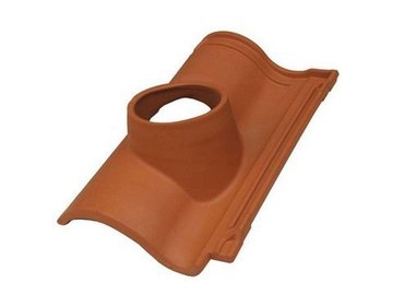 TEJA CHIMENEA DELTA ROJA COBERT