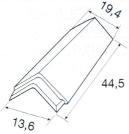 TEJA CAZORLA RTE.ANGULAR ROJA COBERT