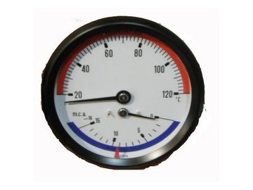 TERMOHIDROMETRO HORIZONTAL 16 M.C.A.