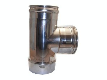 TE INOX 80-90º S/P NEGARRA IS PLUS