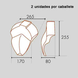 TAPA TEJA BELLATERRA A3