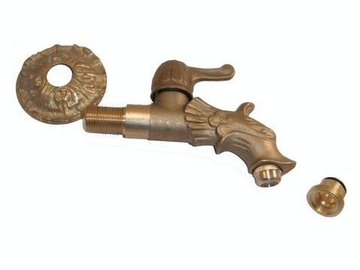 GRIFO DECORACION LATON CIERRE ESFERA