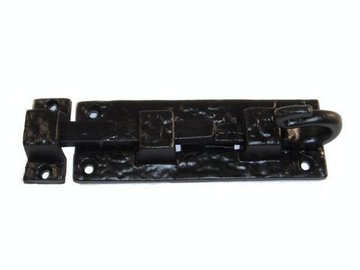 PASADOR RUSTICO FORJA 100 mm NEGRO