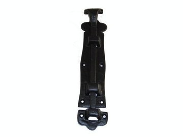 PASADOR RUSTICO FORJA 200 mm NEGRO
