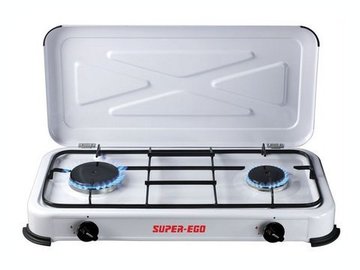 COCINA PORTATIL 2 FUEGOS SUPER EGO