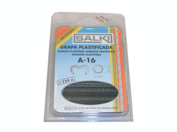 720uds. GRAPA PLASTIFICADA A-16 SALKI