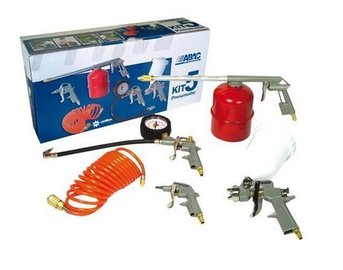 KIT 5 ACESORIOS COMPRESOR ABAC PINTURA