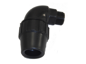 CODO ROSCA MACHO 20-1/2 POLIETILENO FITTING