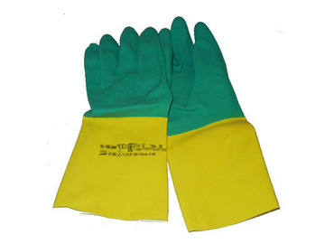 GUANTE BICOLOR LATEX + NEOPRENO