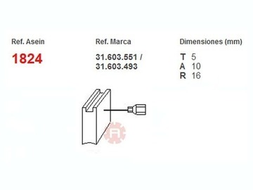 ESCOBILLAS METABO ASEIN