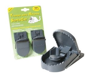 BLISTER 2 RATONERAS SUPERCAT PEQUEÑA