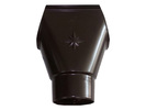 SALIDA CANALON PRELACADO MARRON 80