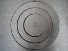 ARANDELAS  CHAPA COCINA LEÑA LACUNZA Ø 26