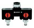 DISTRIBUIDOR GRIFO 2 VIAS GARDENA