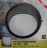 APLIQUE REDONDO NEGRO 100 W 