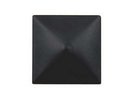 CLAVO DECORATIVO NEGRO CUADRADO 28 MM