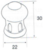 CHIMENEA CERAMICA ROJA CAZORLA COBERT