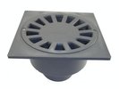 SUMIDERO SIFONICO PVC 250x250 S/ VERTICAL 90