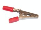 PINZA COCODRILO AISLADA ROJA EDM
