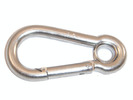 MOSQUETON MUELLE C/GUARDACABOS INOX 7MM