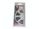 SUJETAMANTEL BLANCO PLASTICO 4 Uds