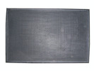 FELPUDO GOMA PICOS 69x44cms. NEGRO