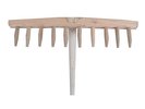 RASTRILLO MADERA 12 PUAS C/MANGO