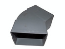 CODO RECTANGULAR 100X73 C.DIRECCION GRIS