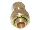 CONECTOR RAPIDO LATON MANGUERA 3/4