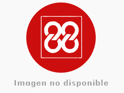 Botella gas camping azul
